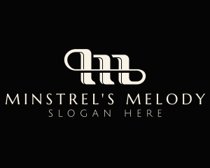 Luxury Vintage Elegant Letter M logo design