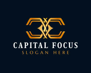 Elegant Business Letter C logo