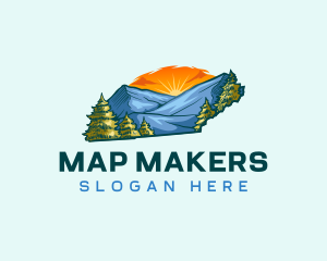 Smoky Mountains Tennessee logo design