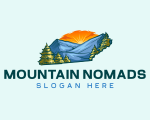 Smoky Mountains Tennessee logo design