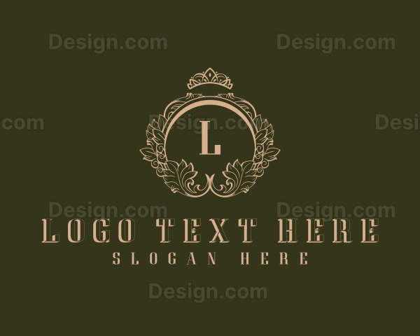 Premium Hotel Wreath Logo