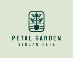 Lawn Shovel Landscaping logo design