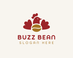 Chicken Coffee Bar logo design