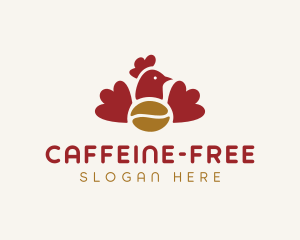 Chicken Coffee Bar logo design