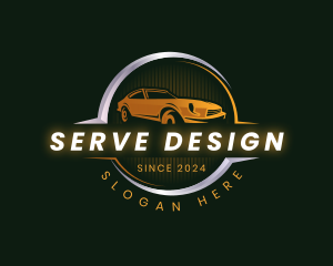 Car Vehicle Mechanic logo design