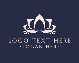 Lotus Massage Hands logo