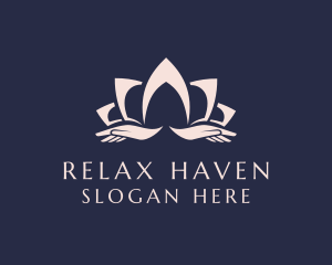 Lotus Massage Hands logo