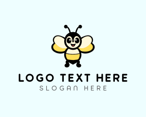 Cute Bumblebee Kids logo