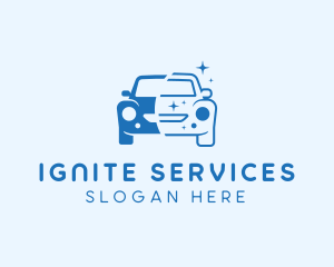 Car Wash Cleaning Service logo