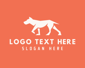 Canine Pet Dog Logo