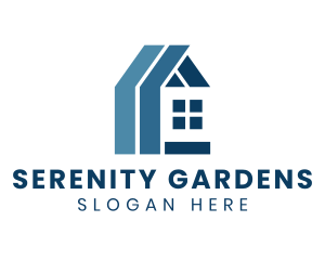 Apartment House Property logo design