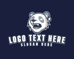 Angry Panda Bear logo