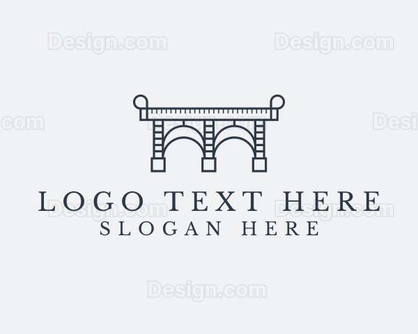 Ruler Bridge Construction Logo