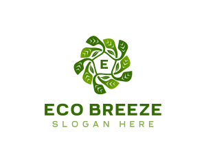 Organic Eco Garden logo design