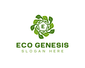 Organic Eco Garden logo design