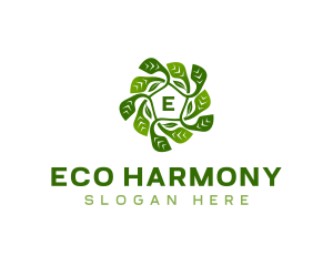 Organic Eco Garden logo design