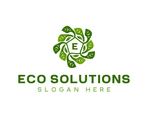 Organic Eco Garden logo design