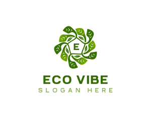 Organic Eco Garden logo design