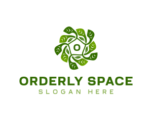 Organic Eco Garden logo design