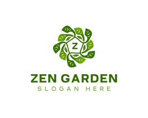 Organic Eco Garden logo design