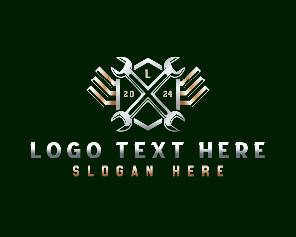 Mechanical Tool logo example 4