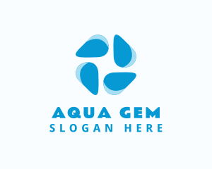 Aqua Water Supply logo design