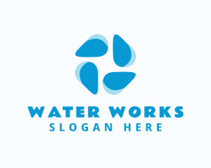 Aqua Water Supply logo design