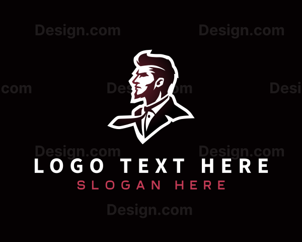 Gentleman Grooming Fashion Logo