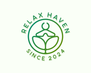 Spa Yoga Wellness  logo design