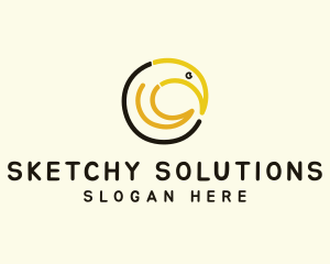 Toucan Bird Drawing  logo