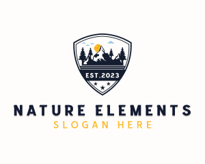 Mountain Adventure Nature Park logo design