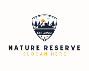 Mountain Adventure Nature Park logo design