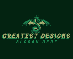 Dragon Wing Gaming logo design