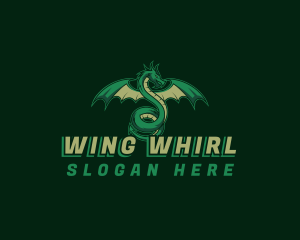 Dragon Wing Gaming logo design