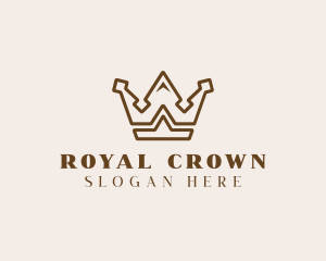 Bronze Royal Crown logo design