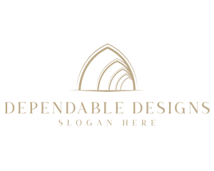 Arch Architecture Structure logo design