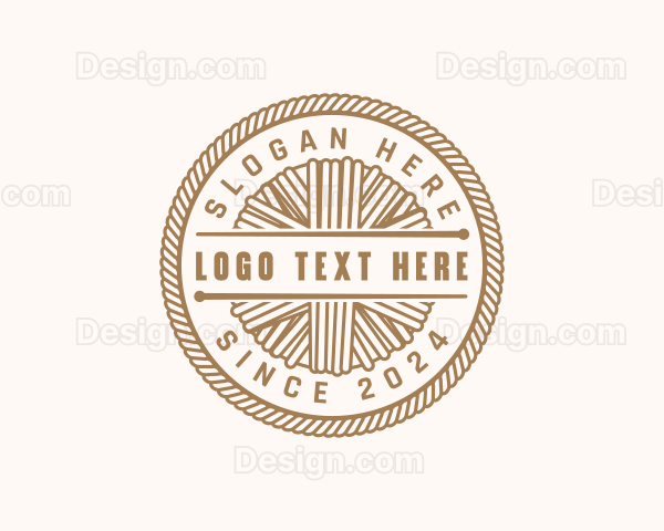 Yarn Embroidery Knitting Logo