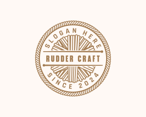 Yarn Embroidery Knitting logo design