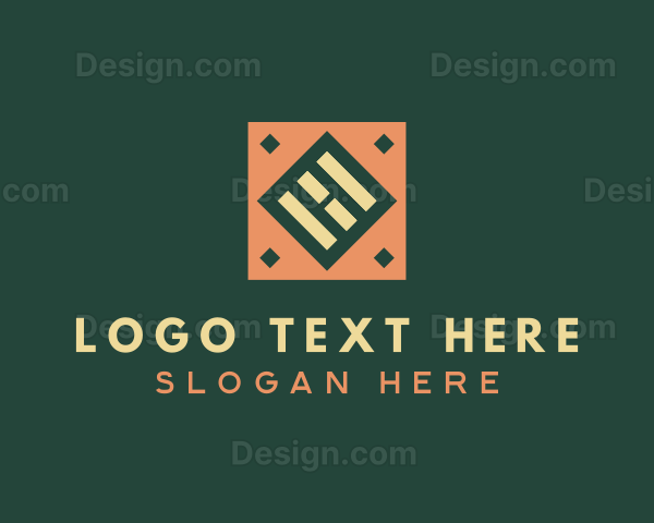 Tile Interior Design Logo