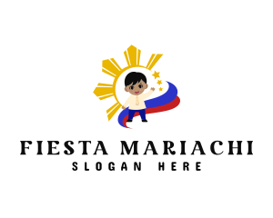 Filipino Boy Attire logo design