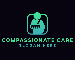 Human Injury Care logo design