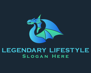 Mythical Dragon Beast logo