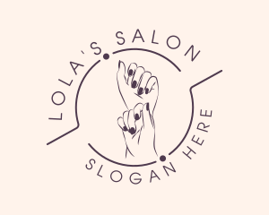 Nail Spa Salon logo design