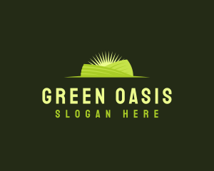 Grass Landscape Field logo