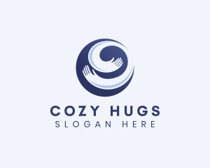 Global Hug Charity logo design