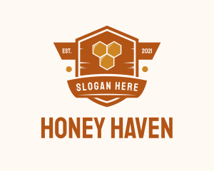 Vintage Honeycomb Badge logo