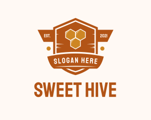 Vintage Honeycomb Badge logo