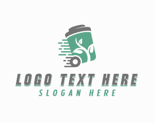 Trash Leaf Garbage Disposal Logo