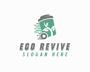 Trash Leaf Garbage Disposal logo design