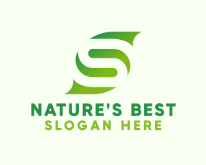 Organic Gardening Letter S logo